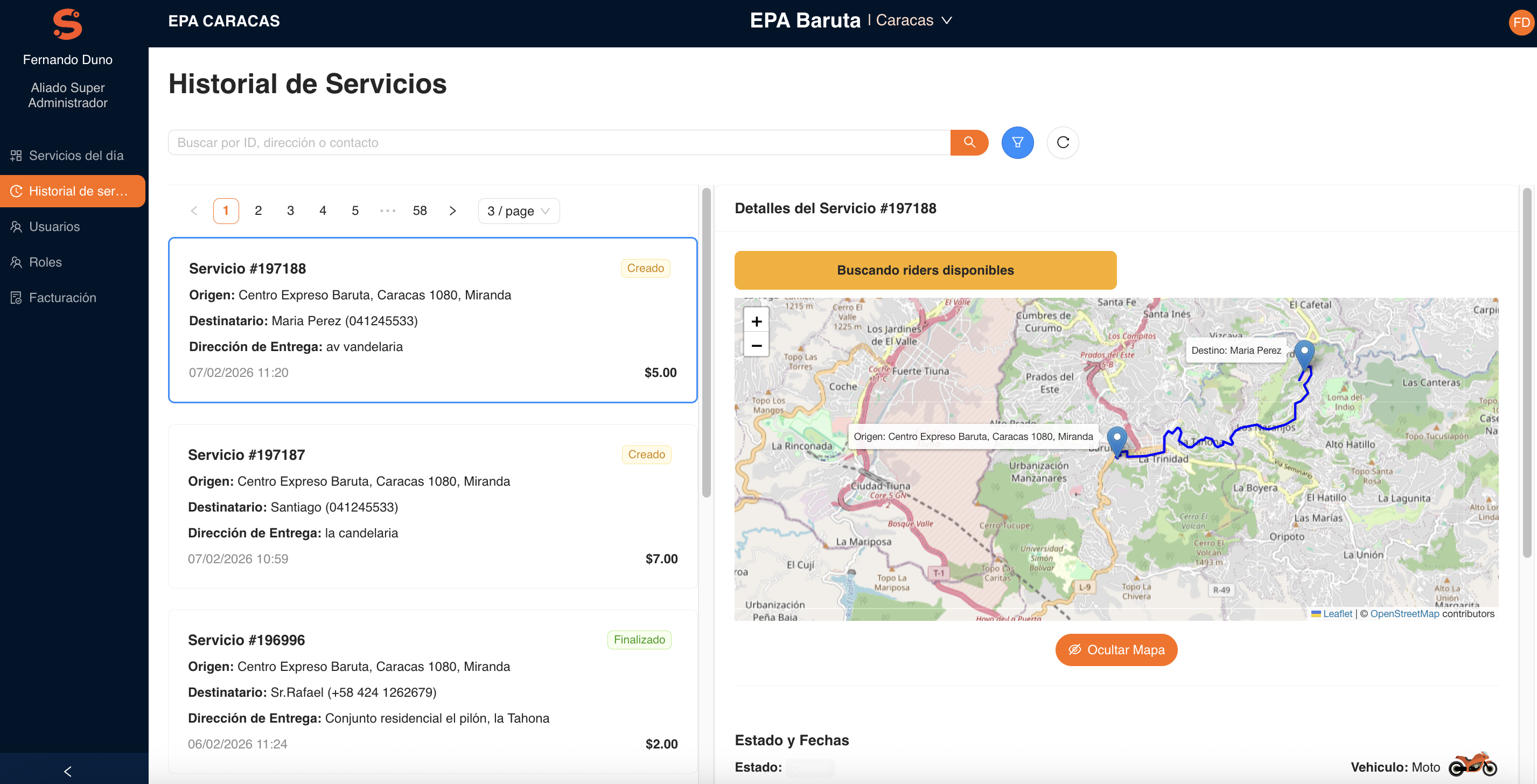 Historial y Reportes